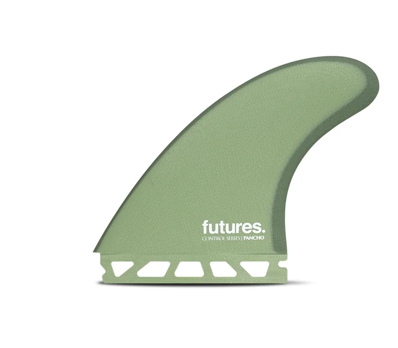 surfboard fins for smooth transitions between waves-FUTURES PANCHO SULLIVAN FIBERGLASS CS THRUSTER FINS