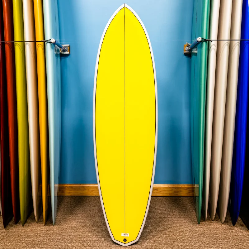 surfboards for long, flowing rides down the line-Maurice Cole Reverse Vee Diamond Twin PU/Poly 6'3"