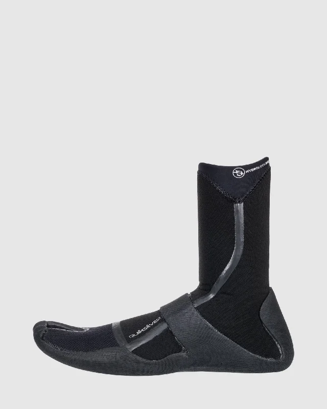 wetsuits with thermal lining for added warmth-Mens 3mm Marathon Sessions Split Toe Neoprene Wetsuit Boots