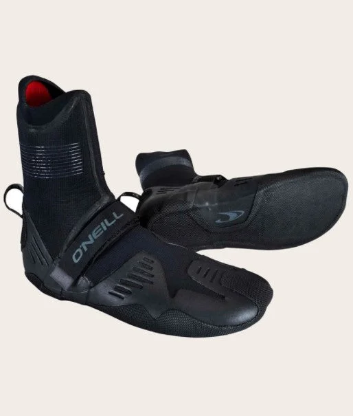 wetsuits for active lifestyle and sports-O'Neill Psycho Tech 7mm Round Toe Boots