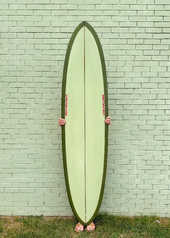 surfboards with advanced shaping for professional control-7'10" Lovemachine Surfboards Thick Lizzy - Olive/Forest