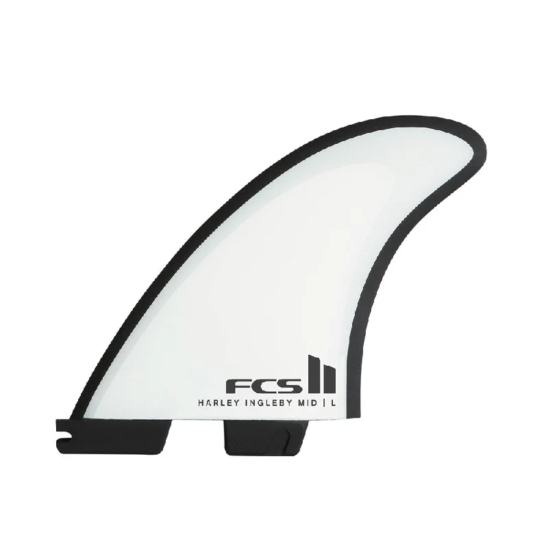 surfboard fins for fast carving in open water-FCS II Harley Mid Tri-Quad PC Fins