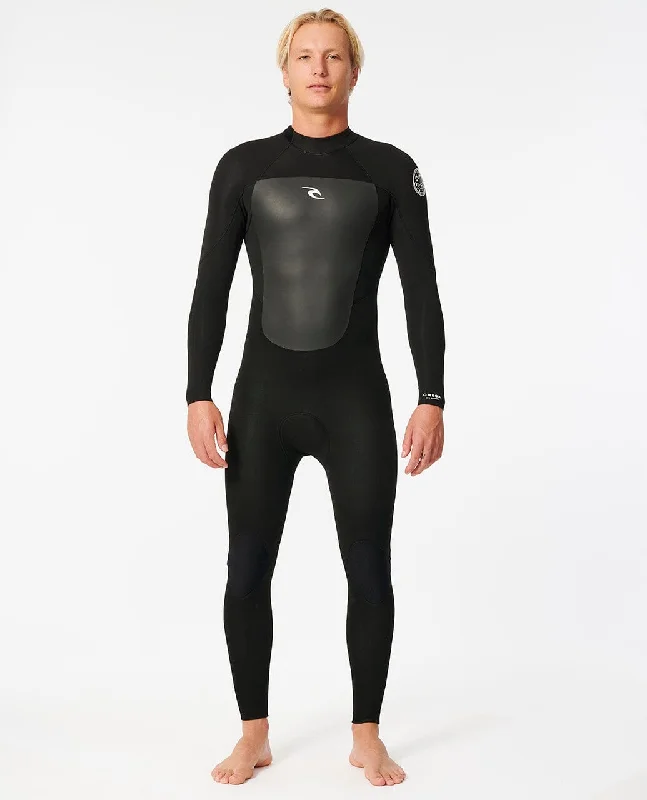 lightweight wetsuits for warm water-Omega 3/2mm Back Zip - Black (2024)