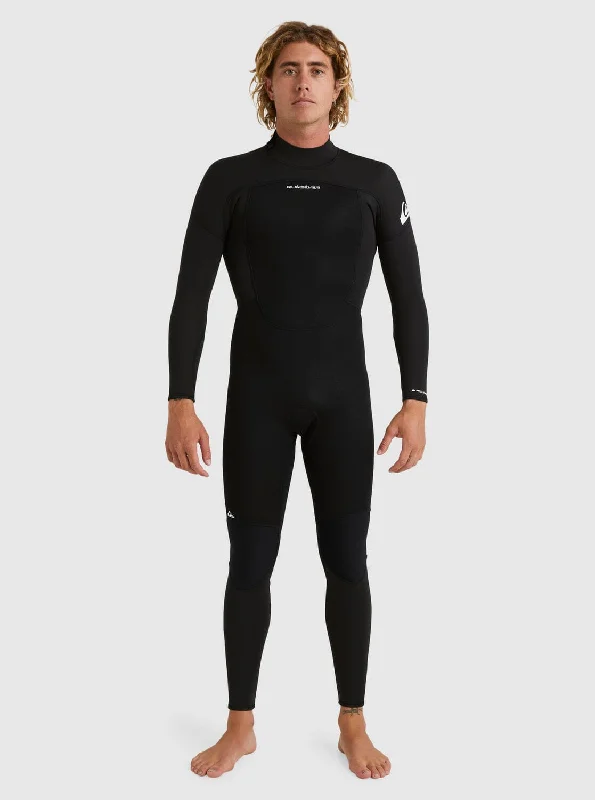 wetsuits for easy maneuvering in the water-Prologue 4/3mm Back Zip - Black (2024)