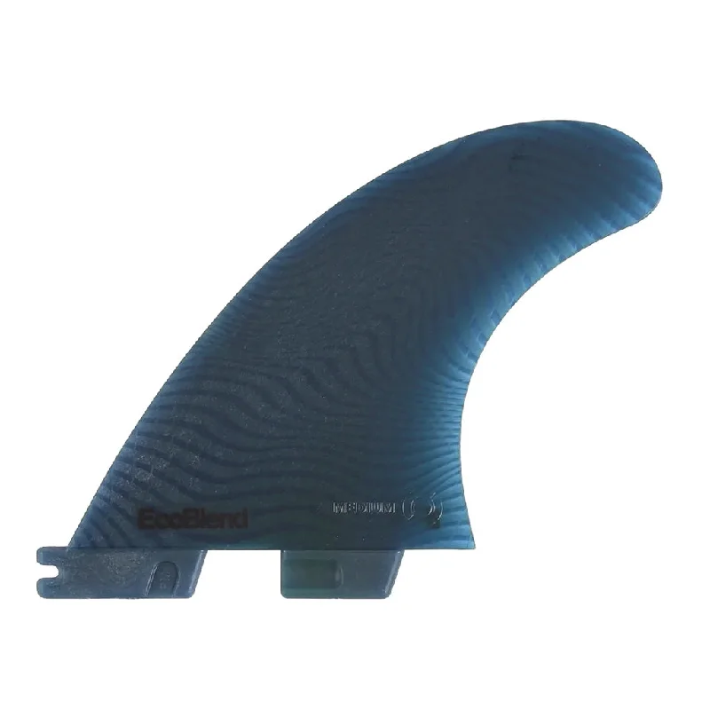 surfboard fins for excellent wave feedback-FCS II Performer Neo Glass Eco Thruster Fin Set - Large Pacific