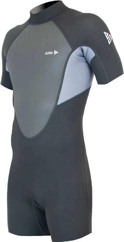 wetsuits for full-body protection during diving-Impact 3/2mm Shorty - Grey