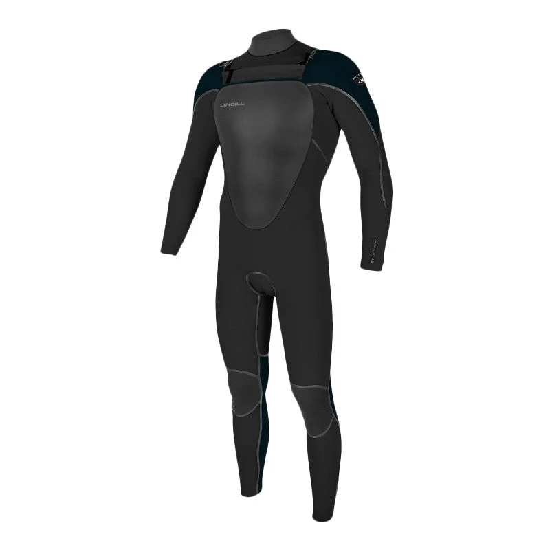 wetsuits for maximum mobility-O'Neill Youth Mutant 5/4/3 Hooded Wetsuit - Black/Slate