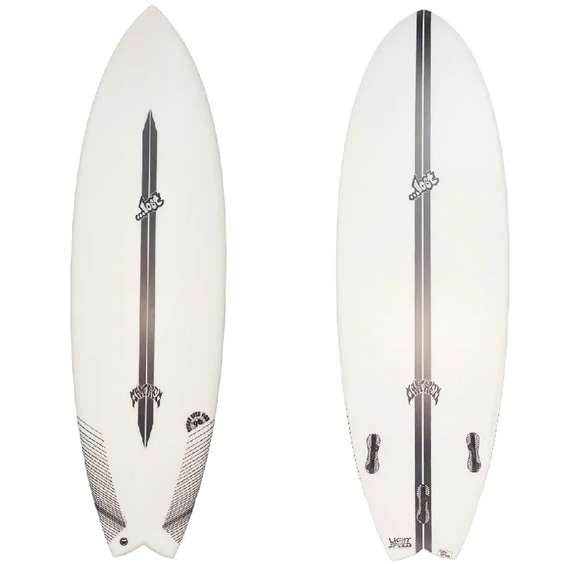 surfboards with sleek design for high performance-Lost Hydra 5'7" White