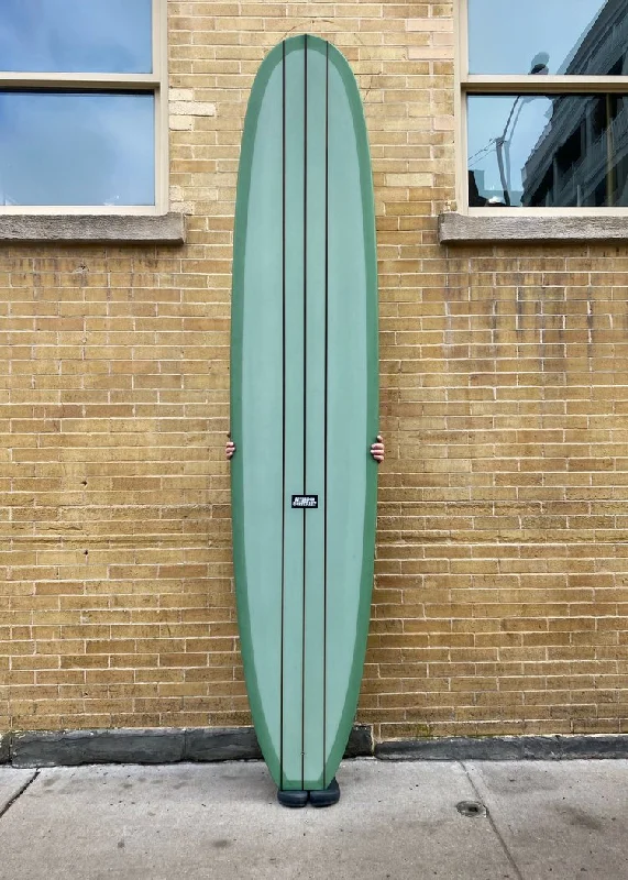 surfboards for fast directional changes-9'5" Peterson Surfcraft Harmonia Noserider