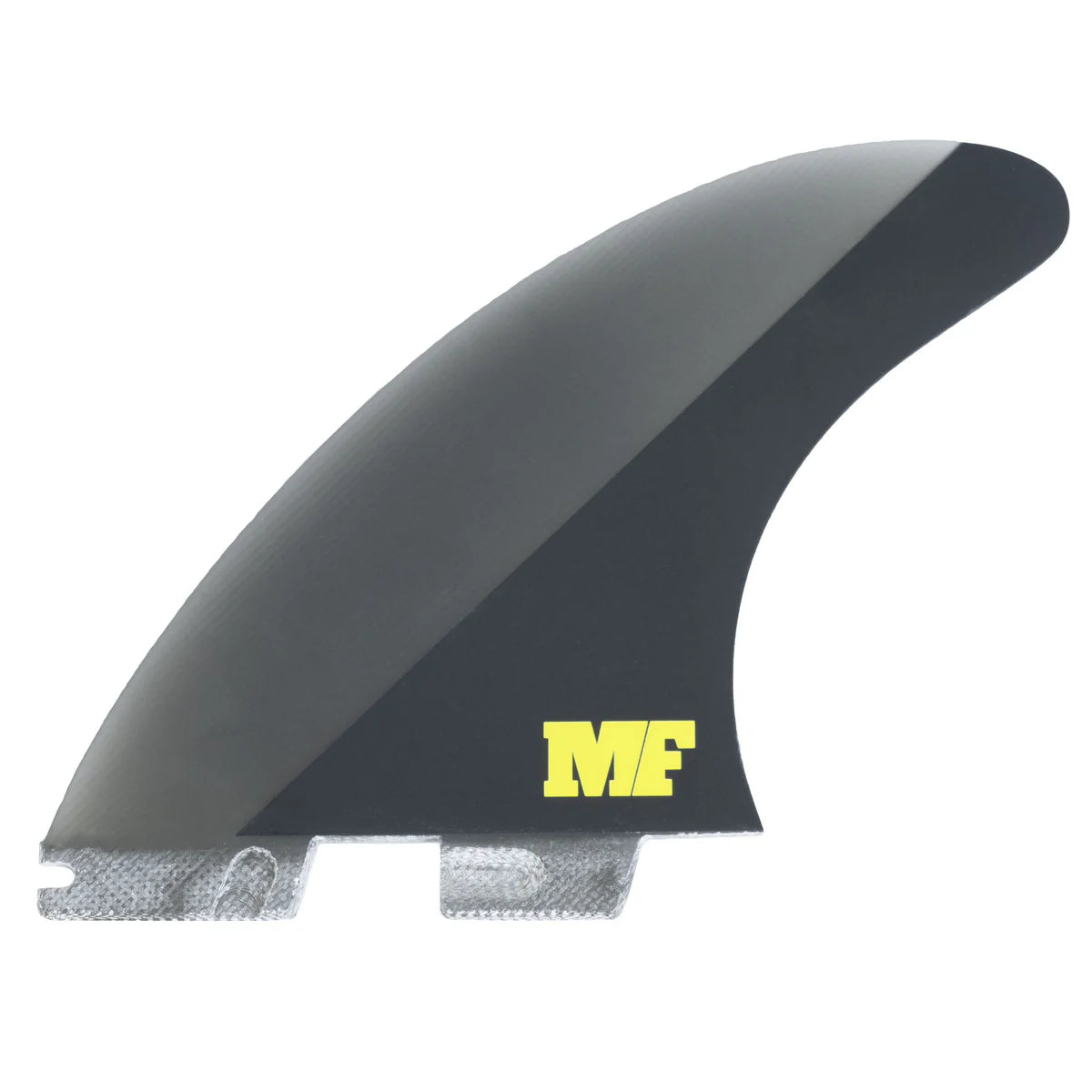 surfboard fins for better bottom turns-FCS II Mick Fanning Pro Thruster Fin Medium Set  - Black/Acid