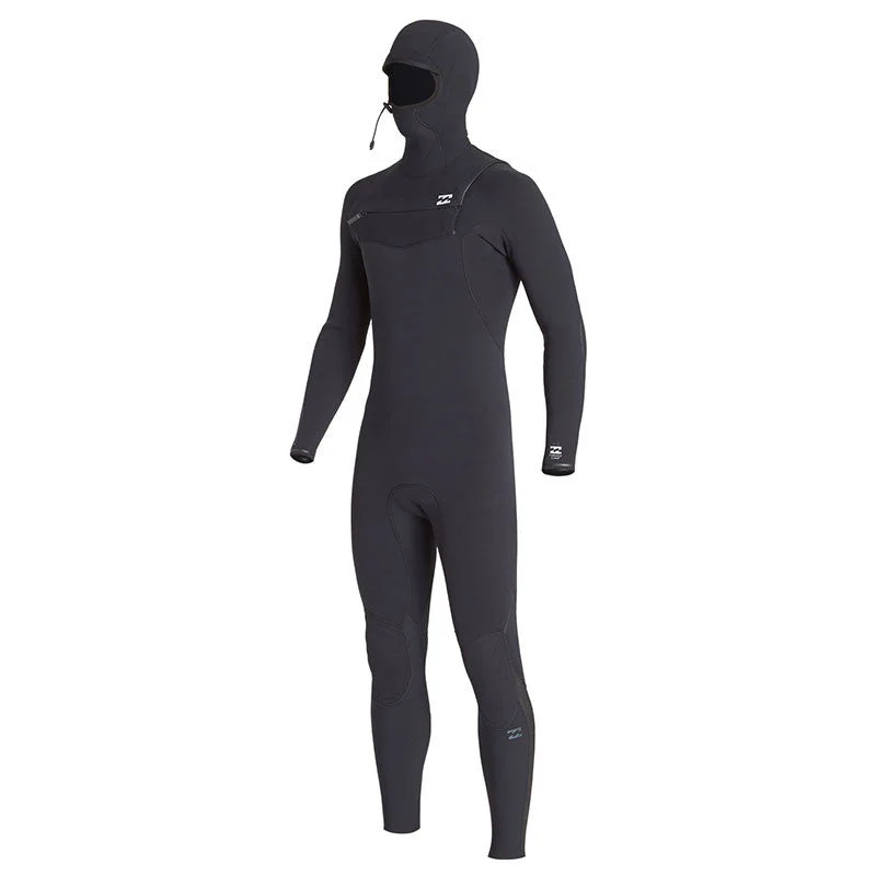 best wetsuits for paddleboarding-Billabong Furnace Carbon Comp 4/3 Hooded Wetsuit