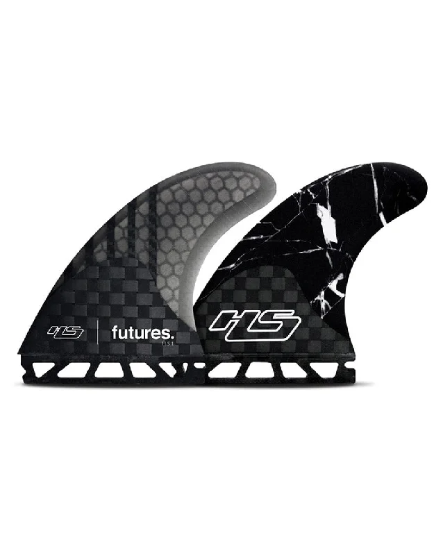 surfboard fins with low drag for enhanced speed-HS1 V2 Gen Series Smoke Tri Fin Set