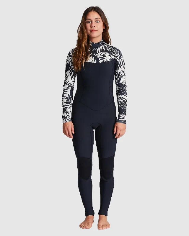 high-quality wetsuits for competitive surfers-Womens 3/2mm Salty Dayz Steamer Wetsuit