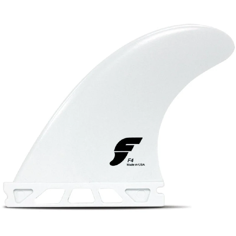 surfboard fins for greater performance and style-Futures Fins - F4 Thermotech Packaged Set - White