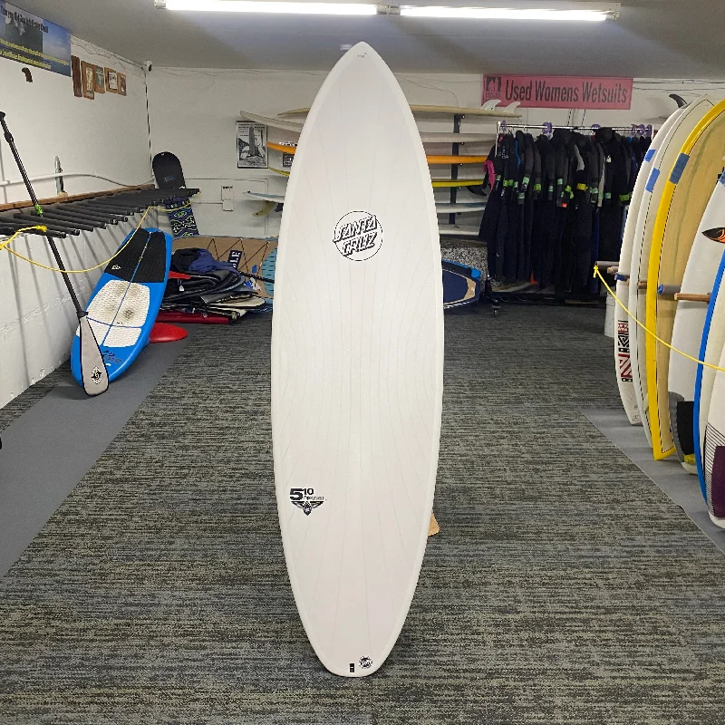 surfboards with great flex for comfort-5'10" Santa Cruz Pumpkin Seed