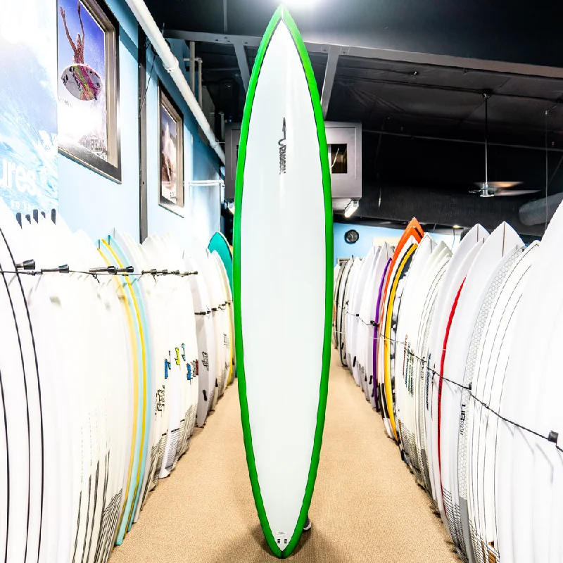 surfboards with a fast rocker for quick turns-Rawson Sniper Gun PU/Poly 9'10"