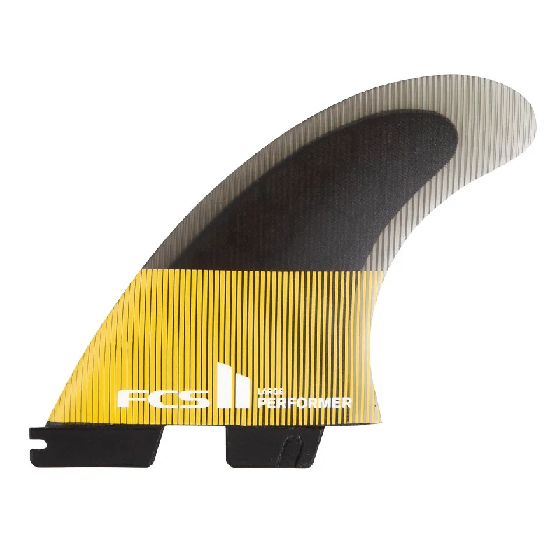 surfboard fins for improved lift and speed-FCS II Performer PC Mango Tri Fins