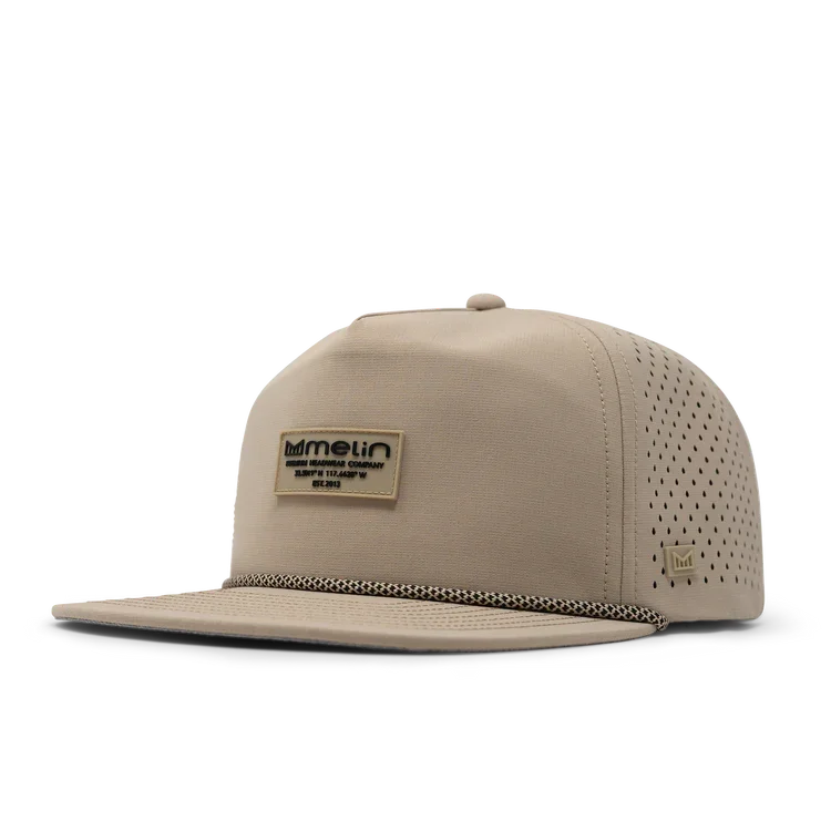 surf clothing for professional-level performance-Melin Hydro Coronado Brick Hat