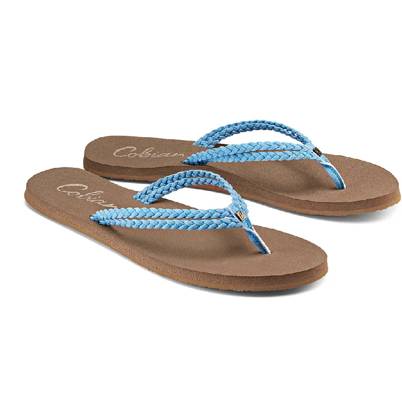 high-quality surfboards for durability-Cobian Womens Leucadia Tourqise Sandal