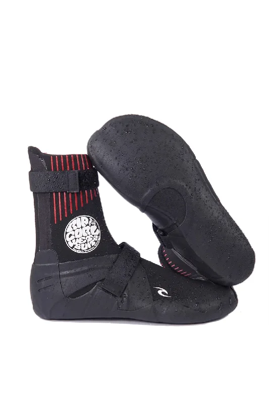 wetsuits with waterproof zippers for extra protection-Rip Curl Flash Bomb 7mm Round Toe Boot