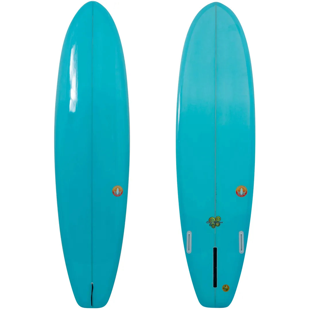 surfboards with a precise, responsive feel-Surfboard Trading Company Wave Machine Mid Lengfh Surfboard - Resin Tint