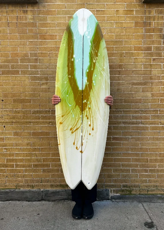 surfboards for effortless transitions-5'4" John Simon Shapes Mysterious Crystal - Abstract