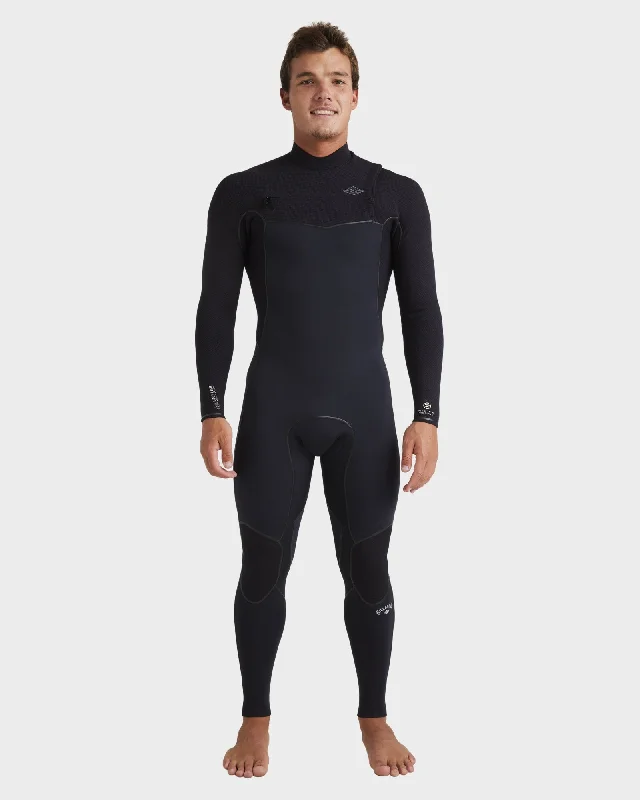 wetsuits for maximum warmth without the bulk-Mens 3/2mm Revolution Pro Chest Zip Wetsuit