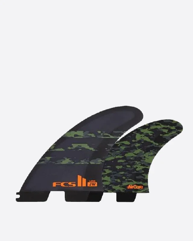 surfboard fins for high-control turns-FCS II Julian Wilson PC Army Camo Tri Fins