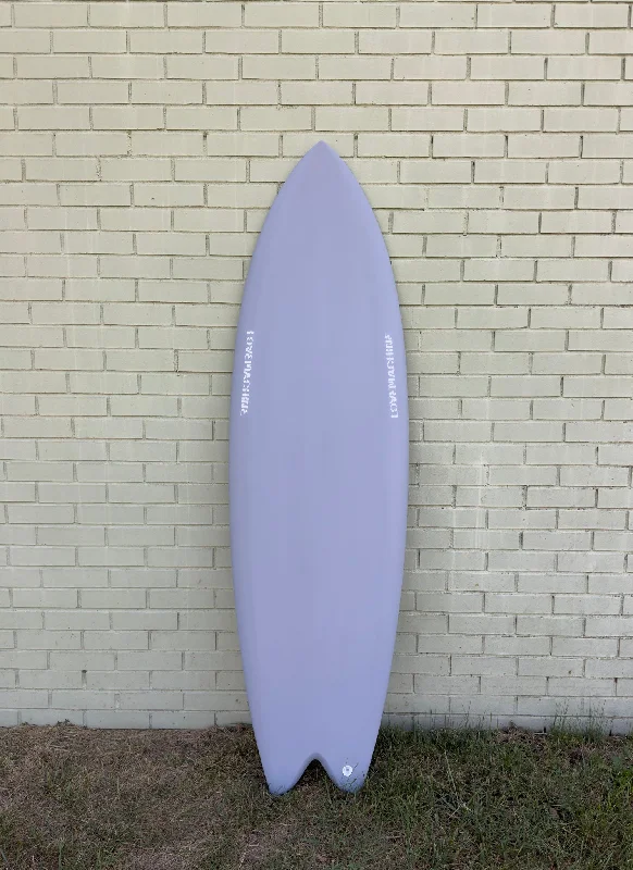 beginner-friendly surfboards-6'1" Lovemachine Surfboards Wills Fish - Opaque Grey