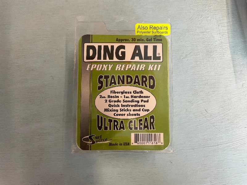 surf clothing with vented panels for air circulation-Ding All - Standard 3oz Epoxy Repair Kit