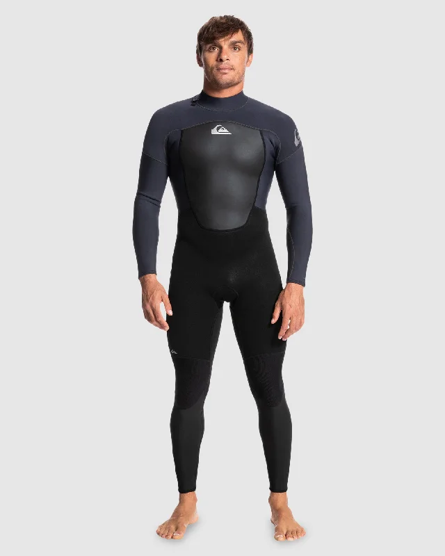 wetsuits for low-impact activities like swimming-Mens 3/2mm Prologue Back Zip Wetsuit