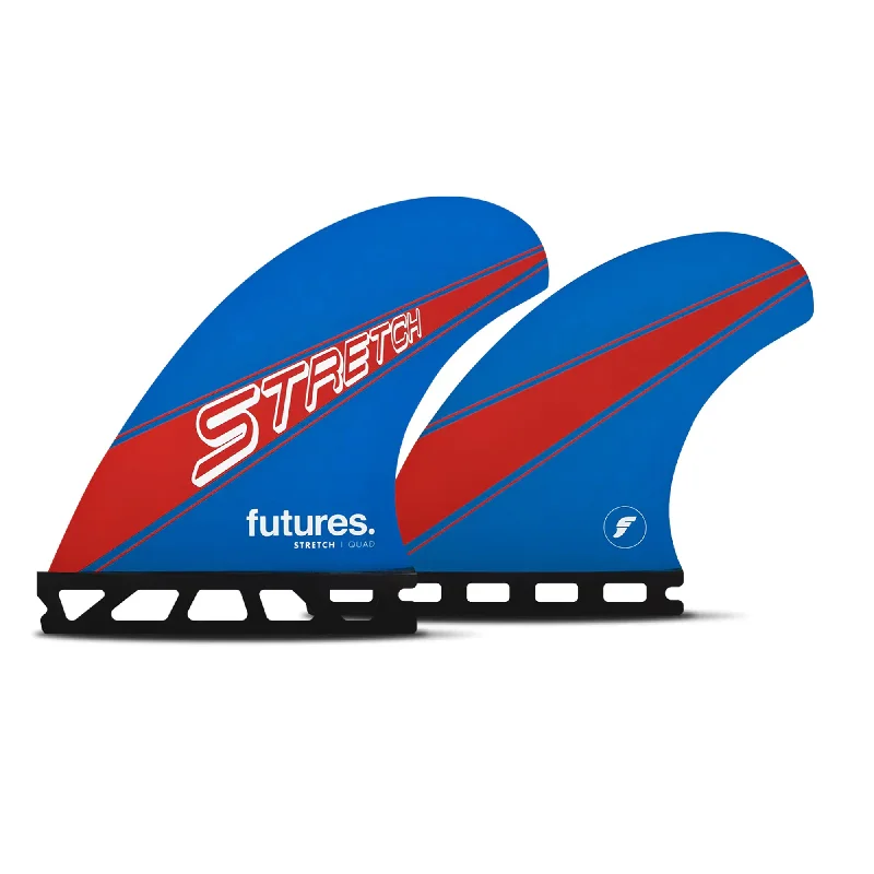 surfboard fins for tighter arcs in turns-Futures Stretch ST-1 HC Quad Fin Set