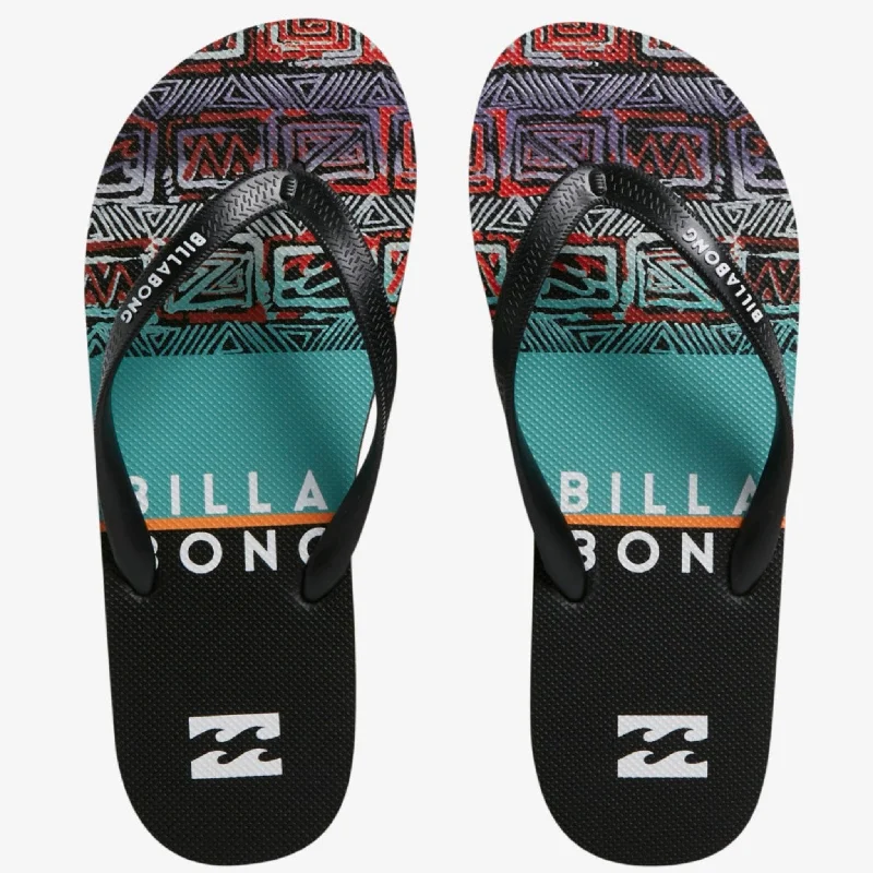 surf clothing with added stretch for flexibility-Billabong Men's Northpoint Thongs - Multi