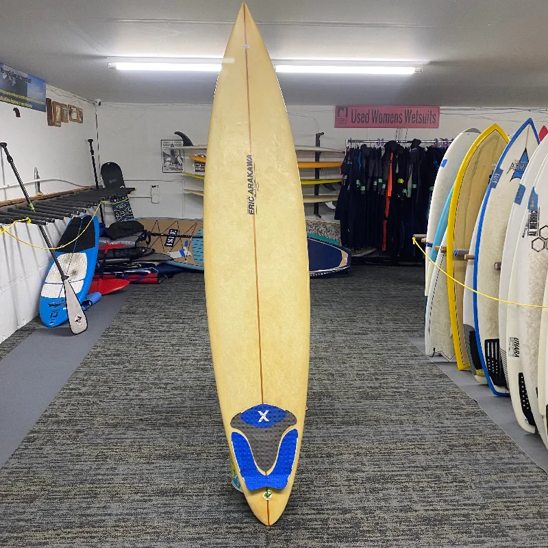 surfboards for smooth rides in long sessions-Used 7'4 Eric Arakawa