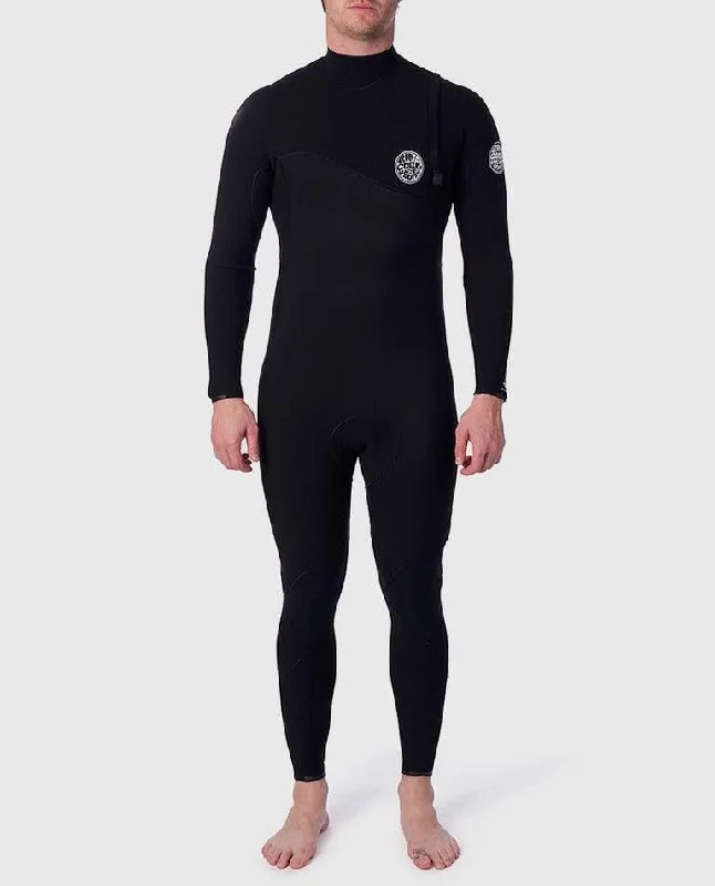 wetsuits with ultra-durable construction-Rip Curl Flashbomb 4/3 Zip Free