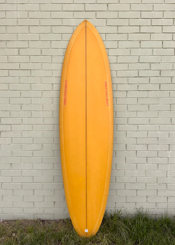 surfboards with reinforced fin boxes for extra strength-6'9" Lovemachine Surfboards FM - La Orange