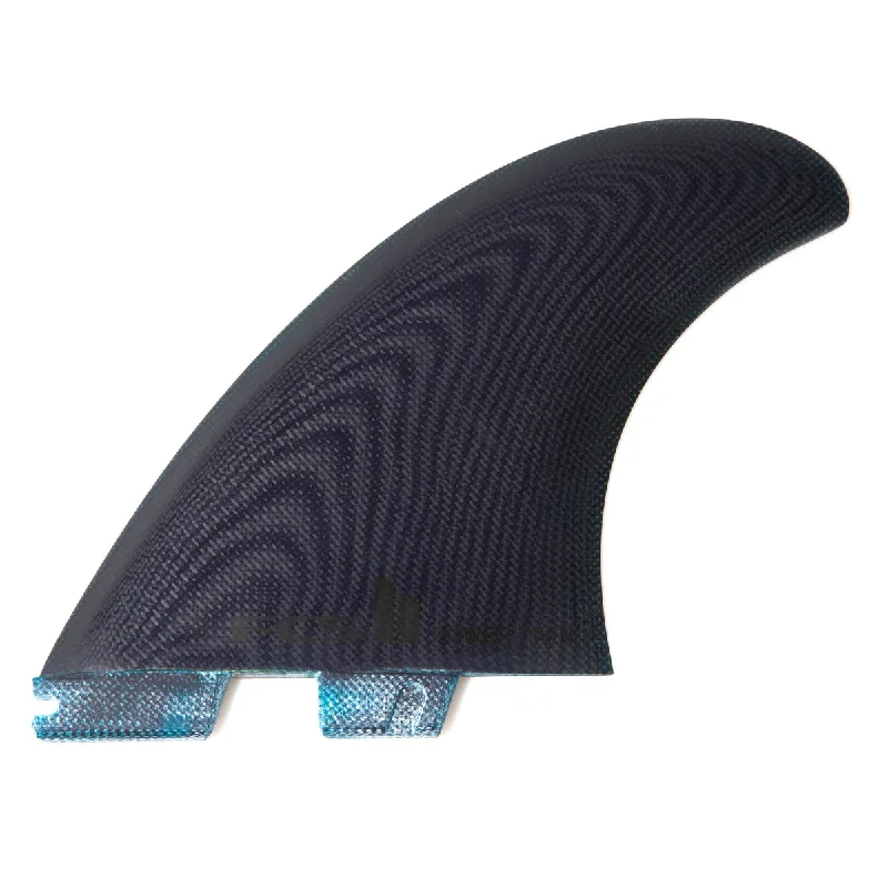 surfboard fins for all-around performance-FCS II TWIN + 1 - Power Twin + 1 PG - Dark Teal