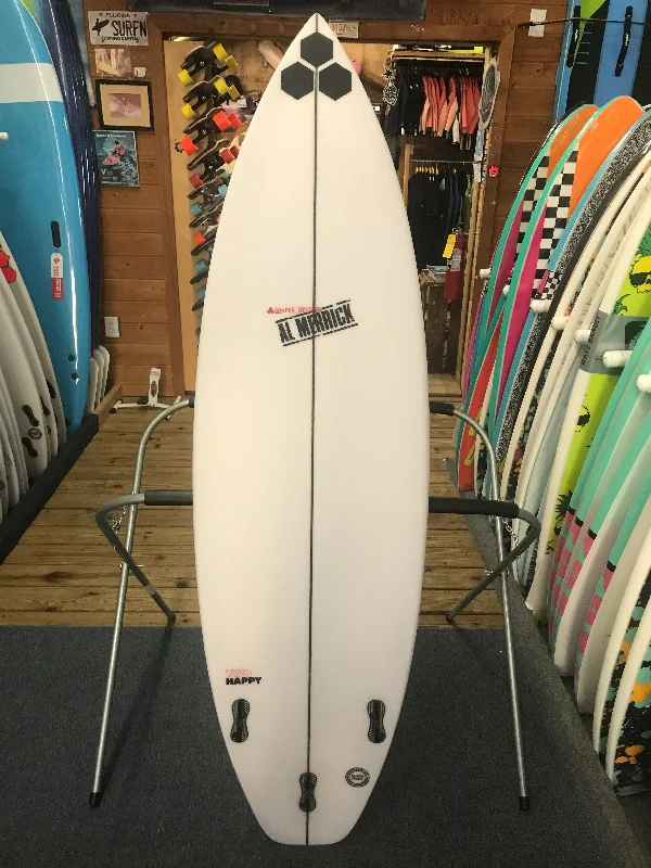 best shortboards for aggressive surfing-Channel Islands 5’10” Two Happy