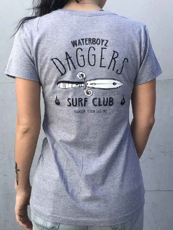 surfboards for controlled, long rides-Daggers Club Tee