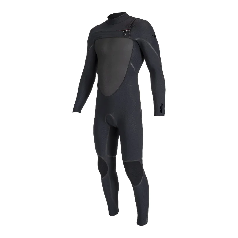 wetsuits for warmer climates-Psycho Tech 4/3mm Chest Zip Full Wetsuit