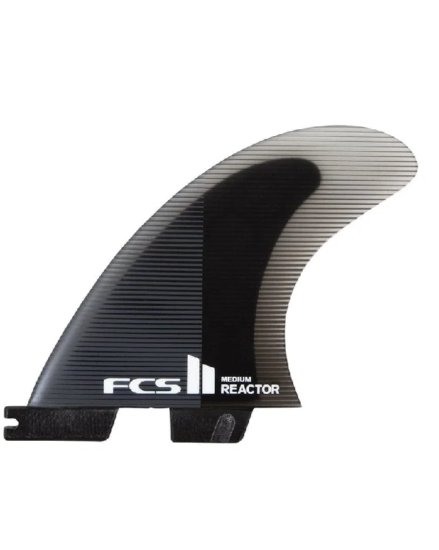 surfboard fins for fast carving in open water-FCS II Reactor PC Fins