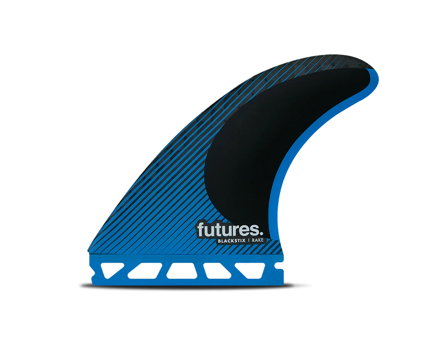 surfboard fins for increased hold and traction-Futures R6 Blackstix