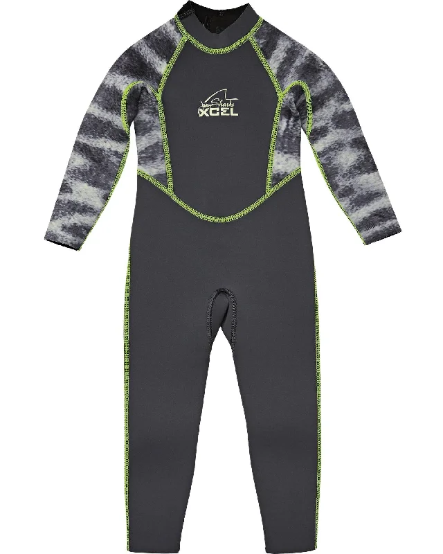 wetsuits with innovative materials for ultimate comfort-Xcel Toddler Water 3mm Fullsuit