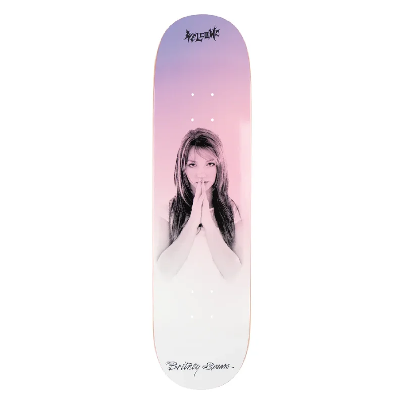 surf clothing for quick drying-Britney Spears x Welcome Believe On Popsicle Deck