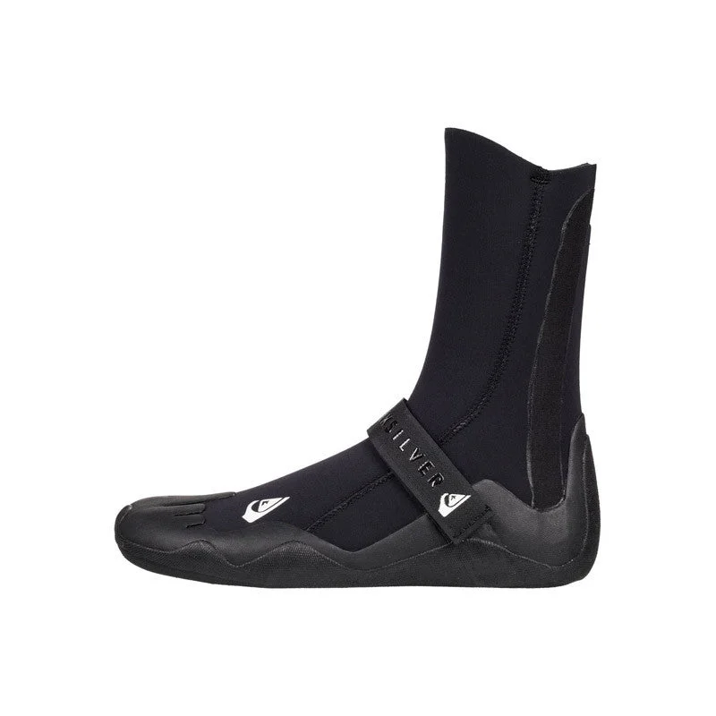 wetsuits for better water resistance-Quiksilver Syncro 5mm Round Toe Boot