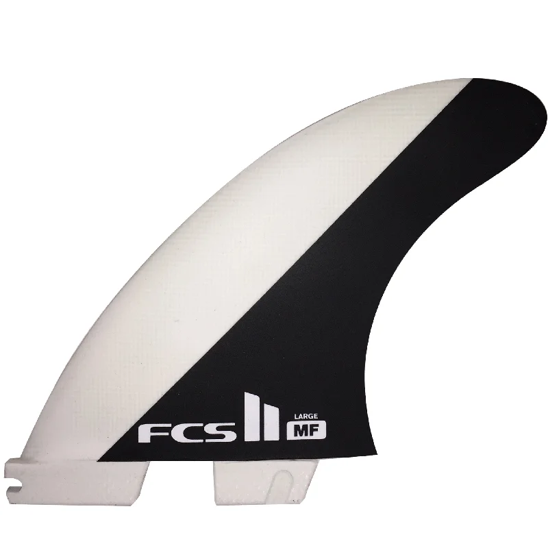 surfboard fins for precision control in all waves-FCS II MF PC Medium Tri Retail Fins