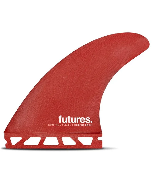 surfboard fins with streamlined shapes for reduced drag-Coffin Bros FG