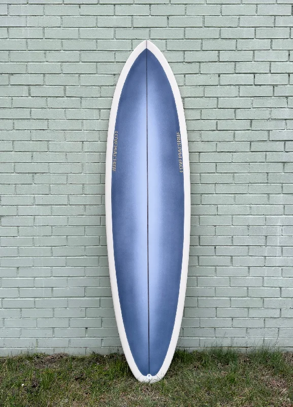 surfboards for longer rides down the line-6'9" Lovemachine Surfboards FM - Denim Deck