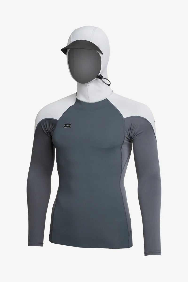 wetsuits for maximum stretch and movement-O'neill Thinskins Neo-skins L/S hooded