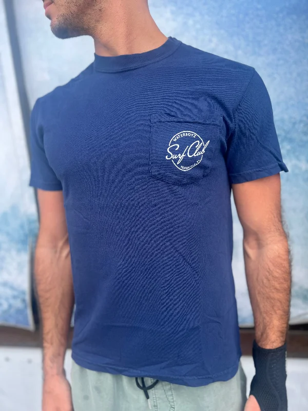 surfboards with a high tail kick for responsive moves-WBZ Surf Club Pkt S/S Tee